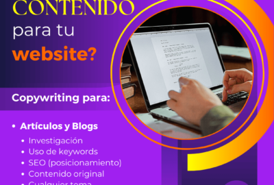 Diseñaré y redactaré contenido para tu blog o website